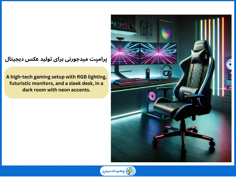 پرامپت میدجورنی برای تولید عکس دیجیتال با خروجی
