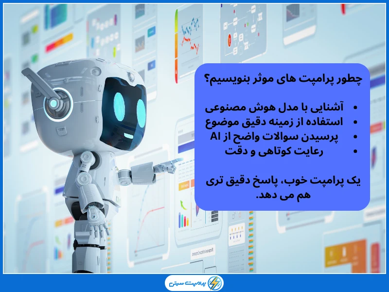 چطور پرامپت‌های بهتری بنویسیم؟ | مراحل نوشتن پرامپت های خوب و موثر 